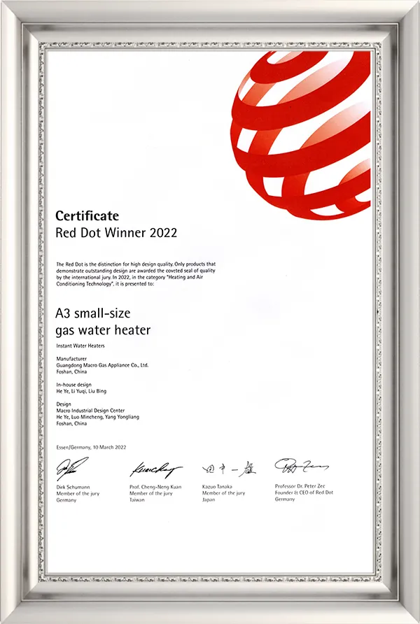 2022 Prêmio de Design de Dot Red